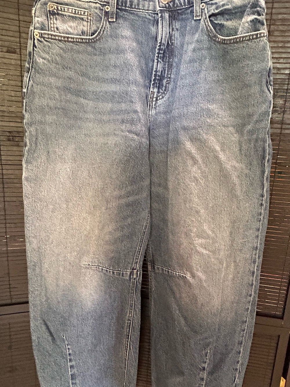 Lucky Brand Women’s  Barrel Fit Light Blue Jeans
